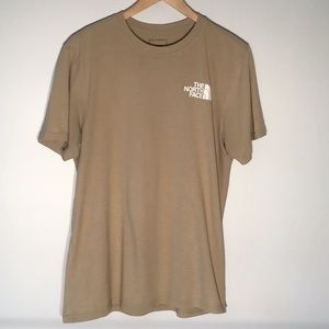 The North Face Tan Short Sleeve T-Shirt